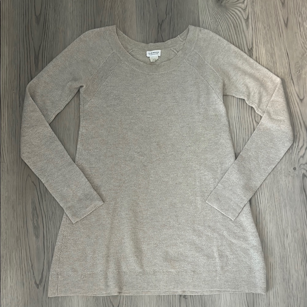 Club Monaco Gray Cashmere Long Sleeve Sweater Women’s Size XS